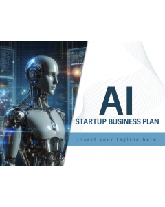 AI Startup Business Plan PPT Slide 1