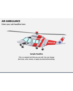 Air Ambulance PPT Slide 1