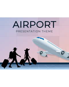 Airport Theme PPT Slide 1