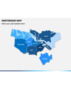 Amsterdam Map PPT Slide 1