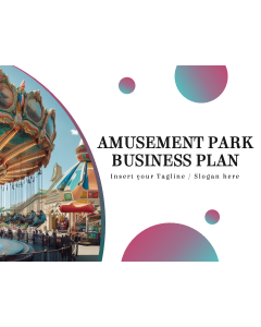 Amusement Park Business Plan PPT Slide 1