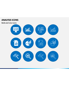 Analysis Icons PPT Slide 1