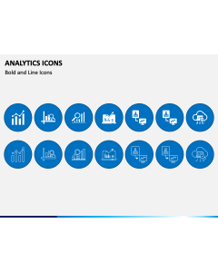 Analytics Icons PPT Slide 1