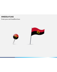 Angola Flag PPT Slide 1