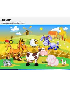 Animals PPT slide 1
