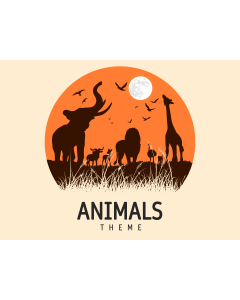 Animals Theme PPT Slide 1