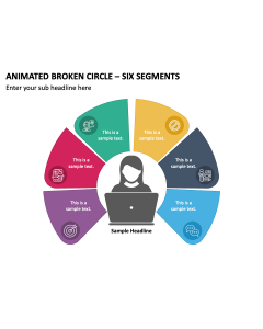 Animated Broken Circle - Six Segments PPT Thumbnail