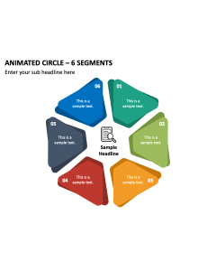 Animated Circle - 6 Segments PPT Thumbnail