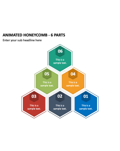 Animated Honeycomb - 6 Parts PPT Thumbnail