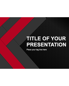 Animated Metallic Background PPT Slide 1