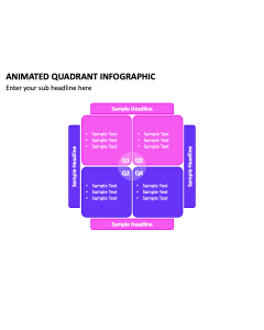 Animated Quadrant Infographic PPT Thumbnail