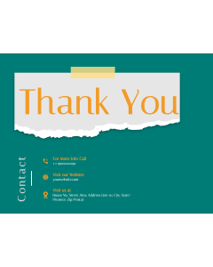 Animated Thank You Slides PPT Thumbnail