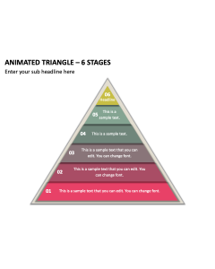 Animated Triangle - 6 Stages PPT Thumbnail