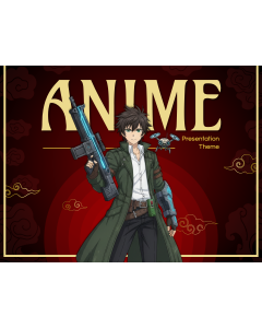 Anime Style Theme PPT Thumbnail