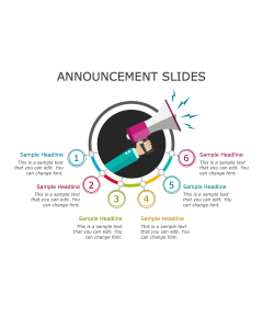 Announcement Slides PPT Slide 1