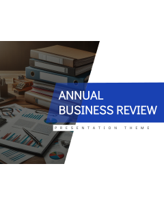 Annual Business Review PPT Slide 1