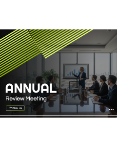 Annual Review Meeting PPT Thumbnail