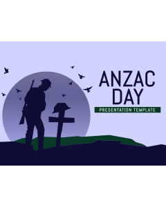 Anzac Day PPT Slide 1