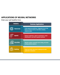 Applications of Neural Networks PPT Slide 1