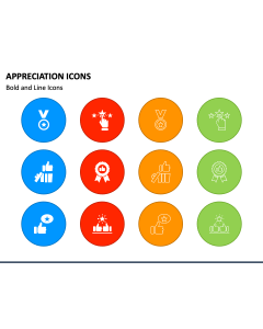 Appreciation Icons PPT Slide 1