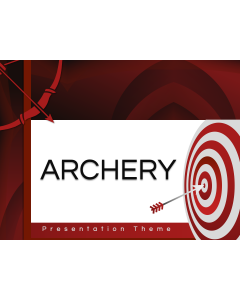 Archery Theme PPT Thumbnail