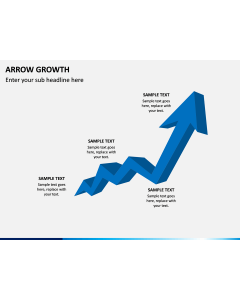 Arrow Growth PPT Slide 1