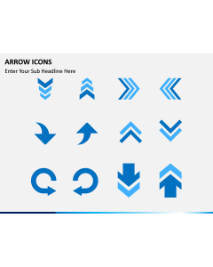 Arrow Icons PPT slide 1