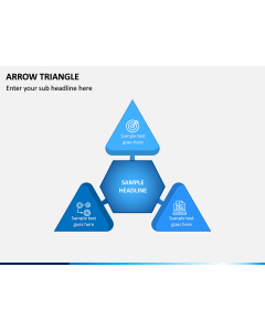 Arrow Triangle PPT Slide 1