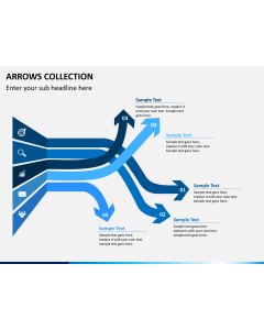 Arrows collection PPT slide 1