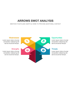 Arrows SWOT Analysis PPT Thumbnail