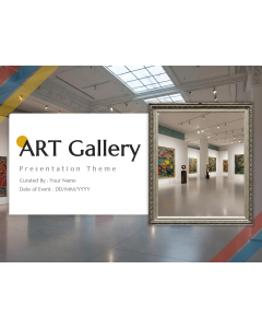 Art Gallery Presentation PPT Thumbnail