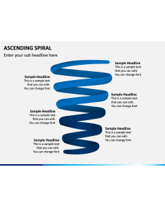 Ascending Spiral PPT Slide 1