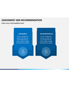 Assessment and Recommendation PPT Slide 1