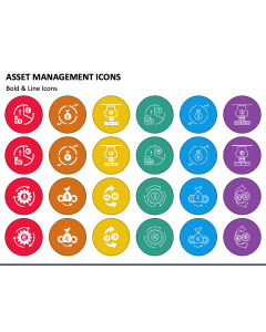 Asset Management Icons PPT Slide 1
