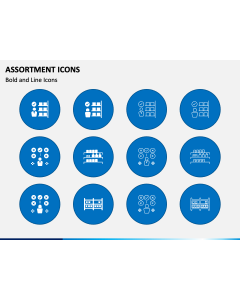 Assortment Icons PPT Slide 1