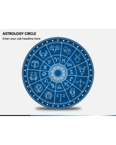 Astrology Circle PPT Slide 1