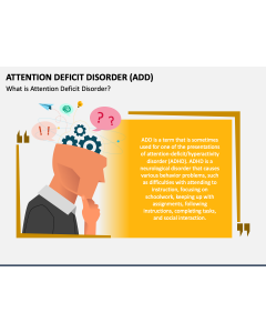 Attention Deficit Disorder (ADD) PPT Slide 1