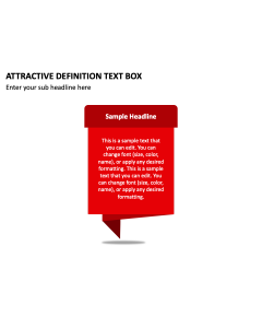 Attractive Definition Text Box PPT Thumbnail