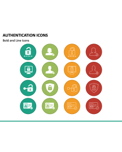 Authentication Icons PPT Slide 1