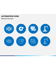 Automation Icons PPT Slide 1