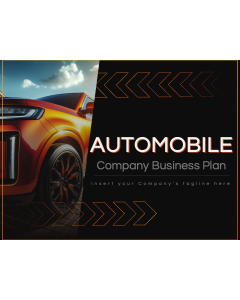 Automobile Company Business Plan PPT Thumbnail