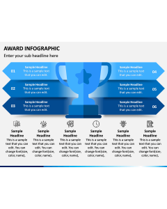 Award Infographic PPT Slide 1