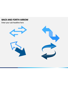 Back and Forth Arrow PPT Slide 1