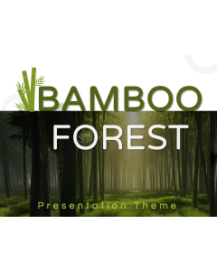 Bamboo Forest Theme PPT Thumbnail