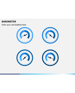 Barometer Icons PPT Slide 1