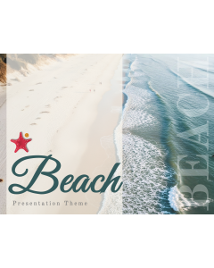 Beach Theme PPT Thumbnail