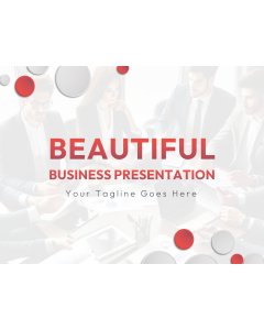 Beautiful Business Presentation PPT Slide 1