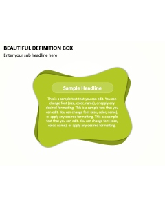 Beautiful Definition Box PPT Thumbnail