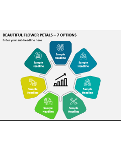 Beautiful Flower Petals - 7 Options PPT Slide 1