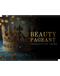 Beauty Pageant Theme PPT Thumbnail